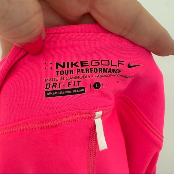 Nike Golf hot pink Tour Performance Dri-FIT skort - Large - Picture 6 of 7